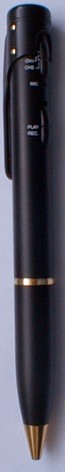 Kugelschreiber mit Aufnahmegert