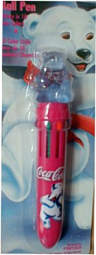 Mehr Farben Kugelschreiber von Coca Cola